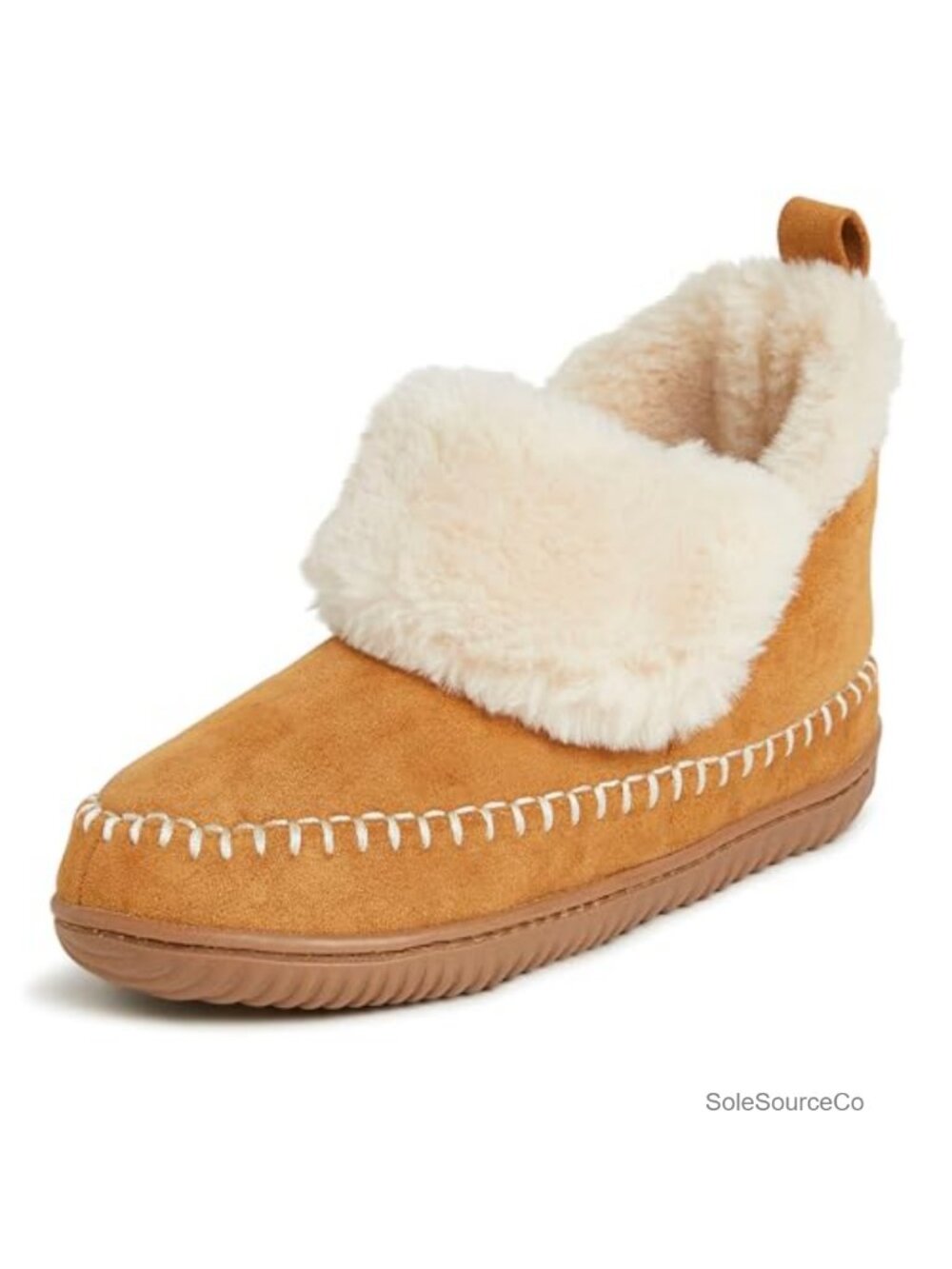 Women Cozy Memory Foam Bootie Slippers Faux Fur Washable Indoor Outdoor